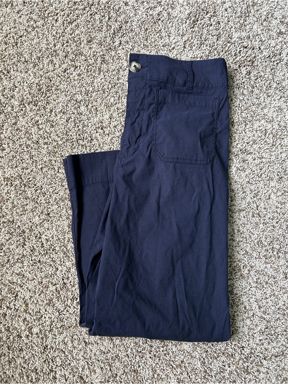 Anthropologie Women’s Navy Blue Maeve Pants